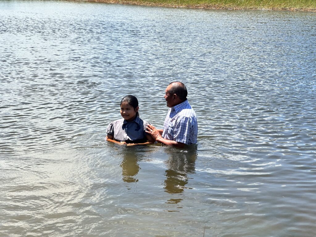 Pastor Nigel Baptism